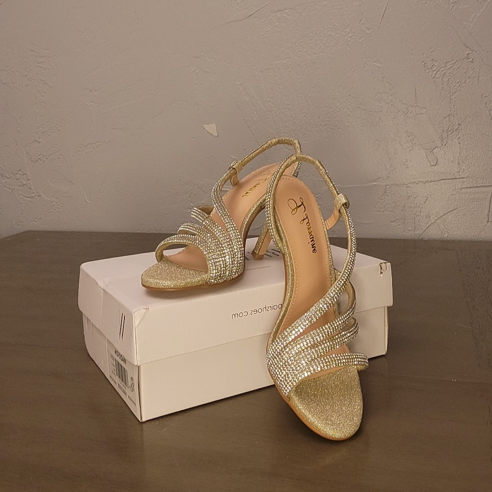 Stone gold heels